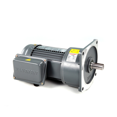 موتور کاهنده دنده متوسط ​​GV با نسبت بالا عمودی سفارشی 0.1KW-7.5KW فاز 1/3