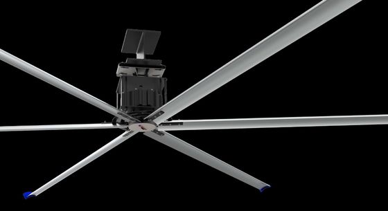 قطر تیغه 3.6 متر 12 فوت HVLS سقف فن در مصرف انرژی صرفه جویی می شود