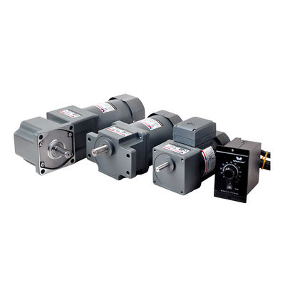 میکرو موتور AC 60W موتور دنده تک فاز با کنترل کننده سرعت و گیربکس زاویه راست
