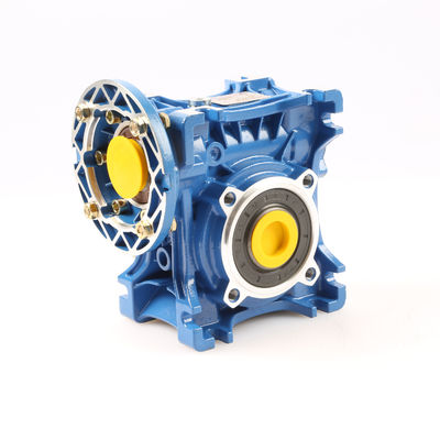 B14 Flange 370W Worm Reducer Gearbox Surface Hardness HRC58