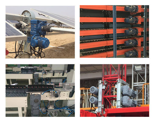 سری Wanshsin S Helical Worm Gear Reducer Electric for Cutting Paper Machines