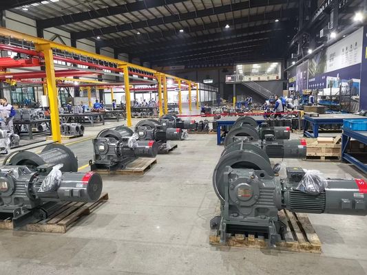 Wanshsin F سری Helical Gear Reducer Ac Electric Bevel Gear Motor For Conveyor