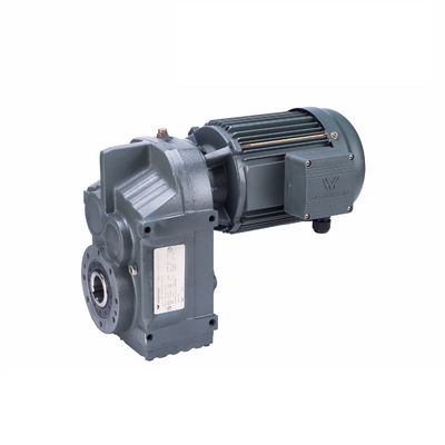 Wanshsin F سری Helical Gear Reducer Ac Electric Bevel Gear Motor For Conveyor