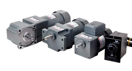 موتور چرخ دنده با سرعت متغیر تک فاز 110 ولت / 220 ولت Micro AC با کنترل کننده سرعت