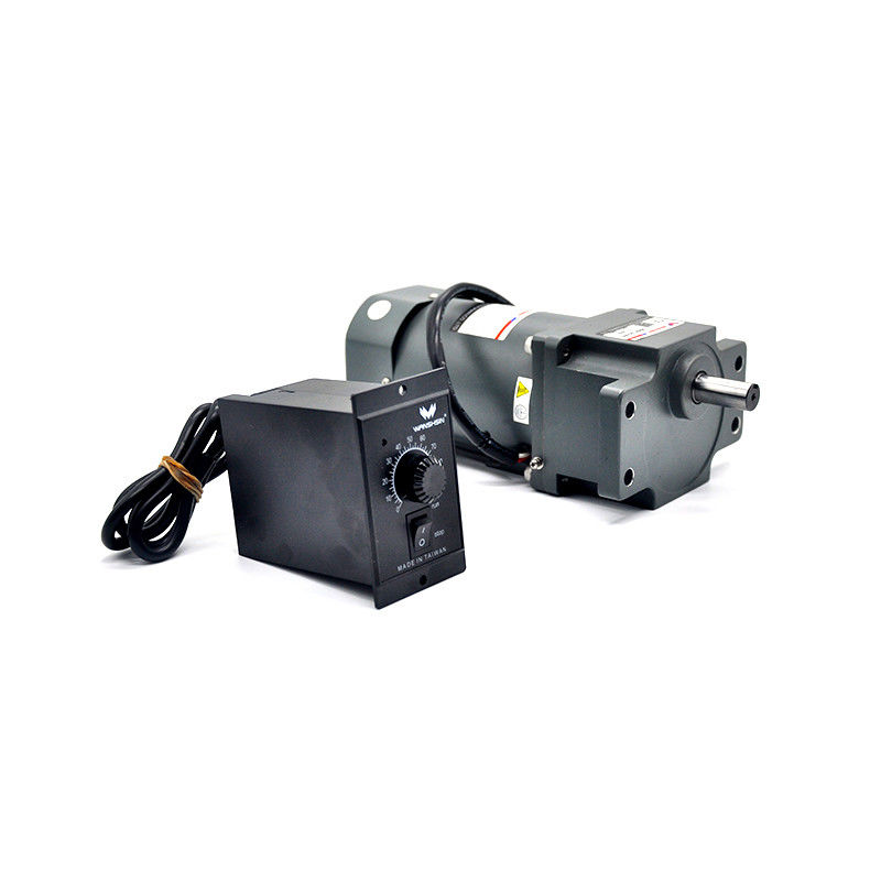 میکرو موتور AC 60W موتور دنده تک فاز با کنترل کننده سرعت و گیربکس زاویه راست