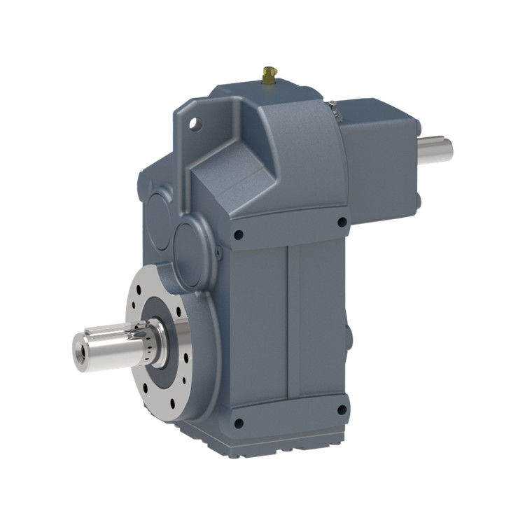 Wanshsin F سری Helical Gear Reducer Ac Electric Bevel Gear Motor For Conveyor